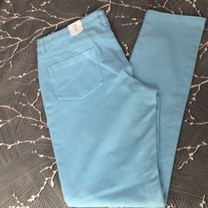 BNWT J. McLaughlin Womens Lexi Jeans Size 8 Coastal blue